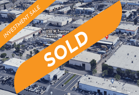 1150 and 1250 W. Trenton Ave., Orange, CA Sold Aerial Property Photo
