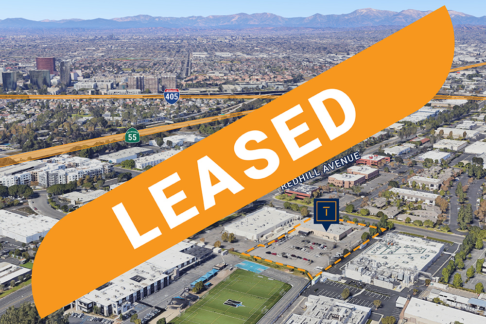 325 Baker St., Costa Mesa, CA Leased Aerial Property Photo